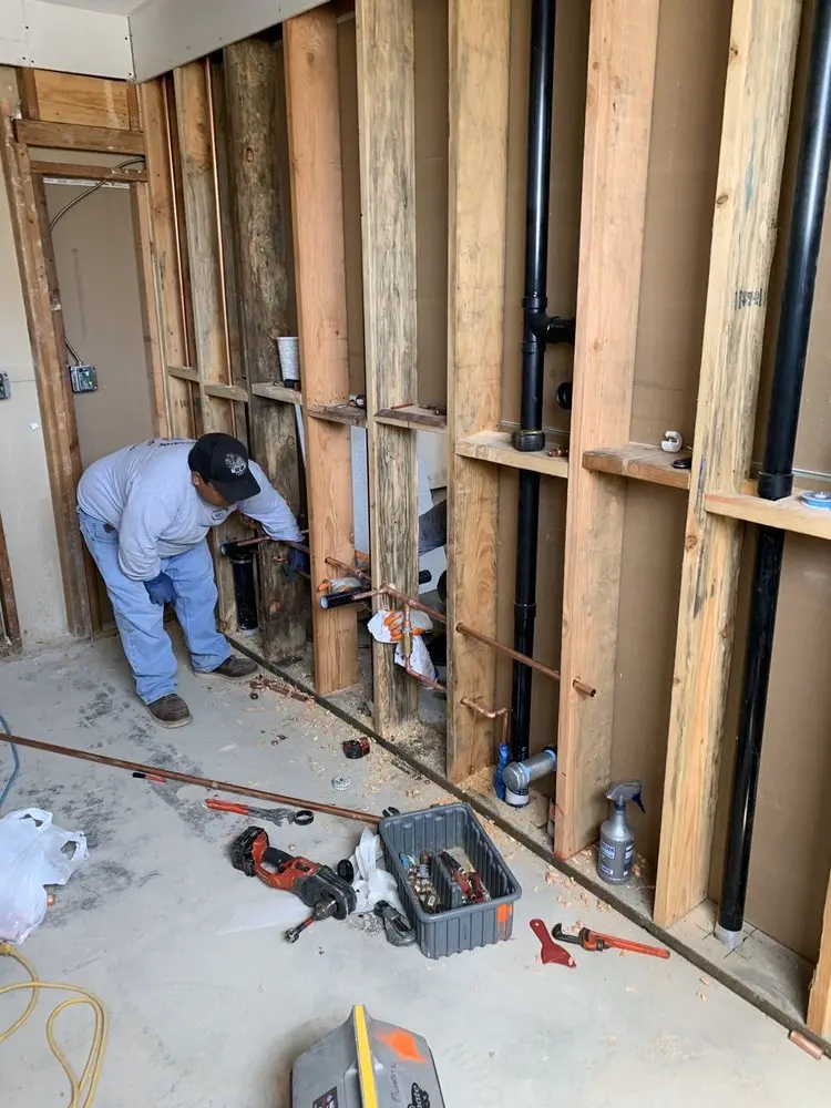 Commercial rough-in plumbing for Commercial Plumbing in Montgomery Heights